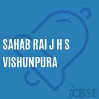 Sahab Rai J H S Vishunpura Middle School Logo