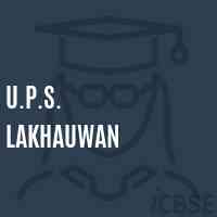 U.P.S. Lakhauwan Middle School Logo
