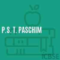 P.S. T. Paschim Primary School Logo