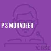 P S Muradeeh Primary School Logo