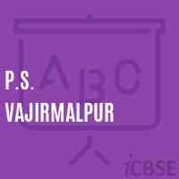 P.S. Vajirmalpur Primary School Logo