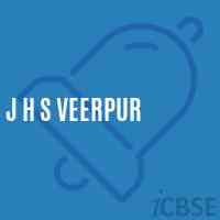 J H S Veerpur Middle School Logo