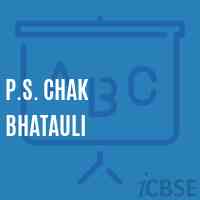 P.S. Chak Bhatauli Primary School Logo