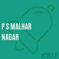 P S Malhar Nagar Primary School Logo