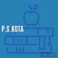 P.S.Kota Primary School Logo