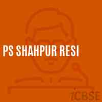 Ps Shahpur Resi Primary School Logo