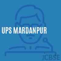 Ups Mardanpur Middle School Logo