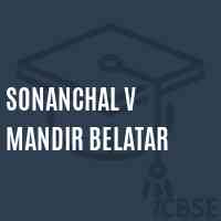 Sonanchal V Mandir Belatar Middle School Logo