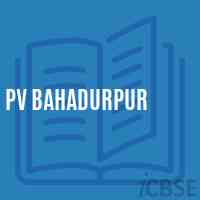 Pv Bahadurpur Primary School Logo