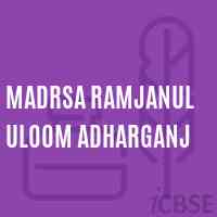 Madrsa Ramjanul Uloom Adharganj Middle School Logo