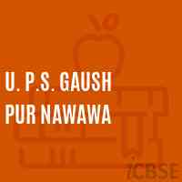 U. P.S. Gaush Pur Nawawa Middle School Logo