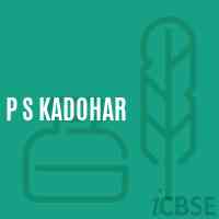 P S Kadohar Primary School Logo