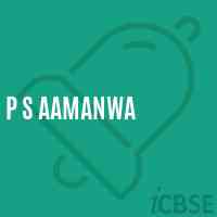 P S Aamanwa Primary School Logo