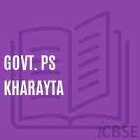 Govt. Ps Kharayta Primary School Logo