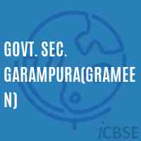 Govt. Sec. Garampura(Grameen) Secondary School Logo