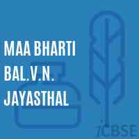 Maa Bharti Bal.V.N. Jayasthal Middle School Logo