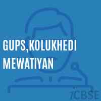 Gups,Kolukhedi Mewatiyan Middle School Logo