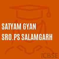 Satyam Gyan Sro.Ps Salamgarh Middle School Logo