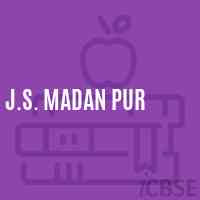 J.S. Madan Pur Middle School Logo