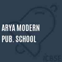 Arya Modern Pub. School Logo