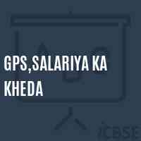 Gps,Salariya Ka Kheda Primary School Logo