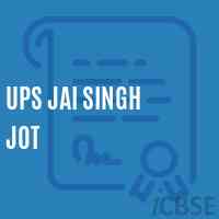 Ups Jai Singh Jot Middle School Logo