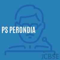Ps Perondia Primary School Logo