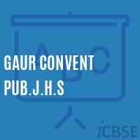Gaur Convent Pub.J.H.S Middle School Logo