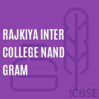 Rajkiya Inter College Nand Gram High School Logo