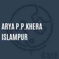 Arya P.P.Khera Islampur Primary School Logo