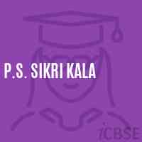P.S. Sikri Kala Primary School Logo