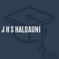 J H S Haldauni Middle School Logo