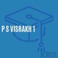 P S Visrakh 1 Primary School Logo