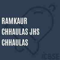 Ramkaur Chhaulas Jhs Chhaulas Middle School Logo