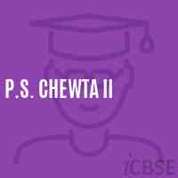 P.S. Chewta Ii Primary School Logo