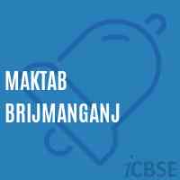 Maktab Brijmanganj Primary School Logo