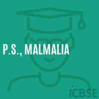 P.S., Malmalia Primary School Logo