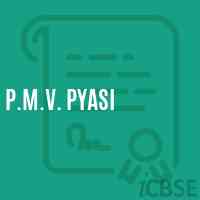 P.M.V. Pyasi Middle School Logo