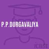 P.P.Durgavaliya Primary School Logo