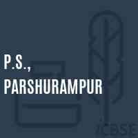 P.S., Parshurampur Primary School Logo