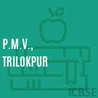 P.M.V., Trilokpur Middle School Logo