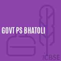 Govt Ps Bhatoli Primary School Logo