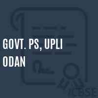 Govt. Ps, Upli Odan Primary School Logo