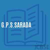 G.P.S.Sarada Primary School Logo