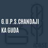 G.U.P.S.Chandaji Ka Guda Middle School Logo