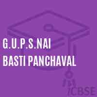 G.U.P.S.Nai Basti Panchaval Middle School Logo