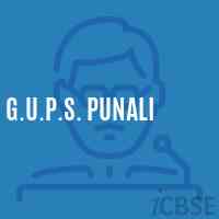 G.U.P.S. Punali Middle School Logo