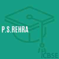 P.S.Rehra Primary School Logo