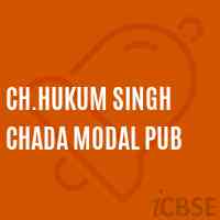 Ch.Hukum Singh Chada Modal Pub Senior Secondary School Logo