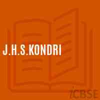 J.H.S.Kondri Middle School Logo